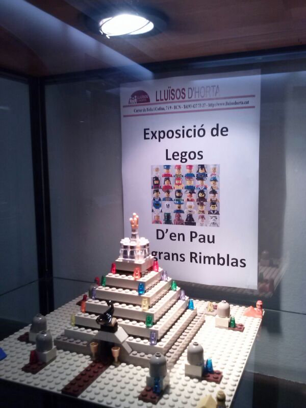 Exposició de Legos d'en Pau Magrans Rimblas